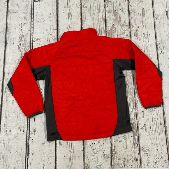 Boys The North Face Red Zip Up Outerwear Liner Outerwear Jacket - Picture 8 of 11